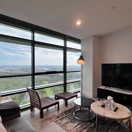 High Level Fabulous View 4Beds Apt In Olympic Park Sydney Exterior photo