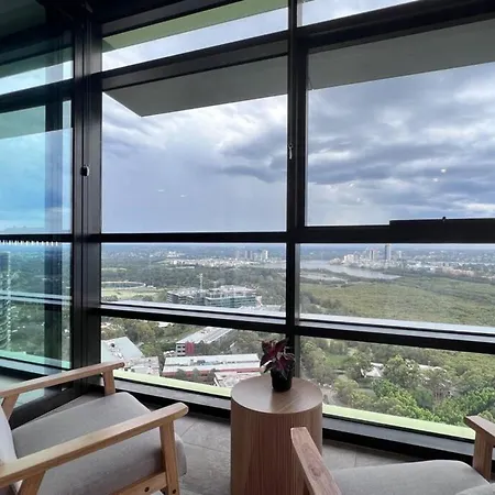 High Level Fabulous View 4Beds Apt In Olympic Park Sydney Exterior photo