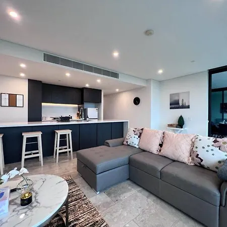 High Level Fabulous View 4Beds Apt In Olympic Park Sydney Exterior photo
